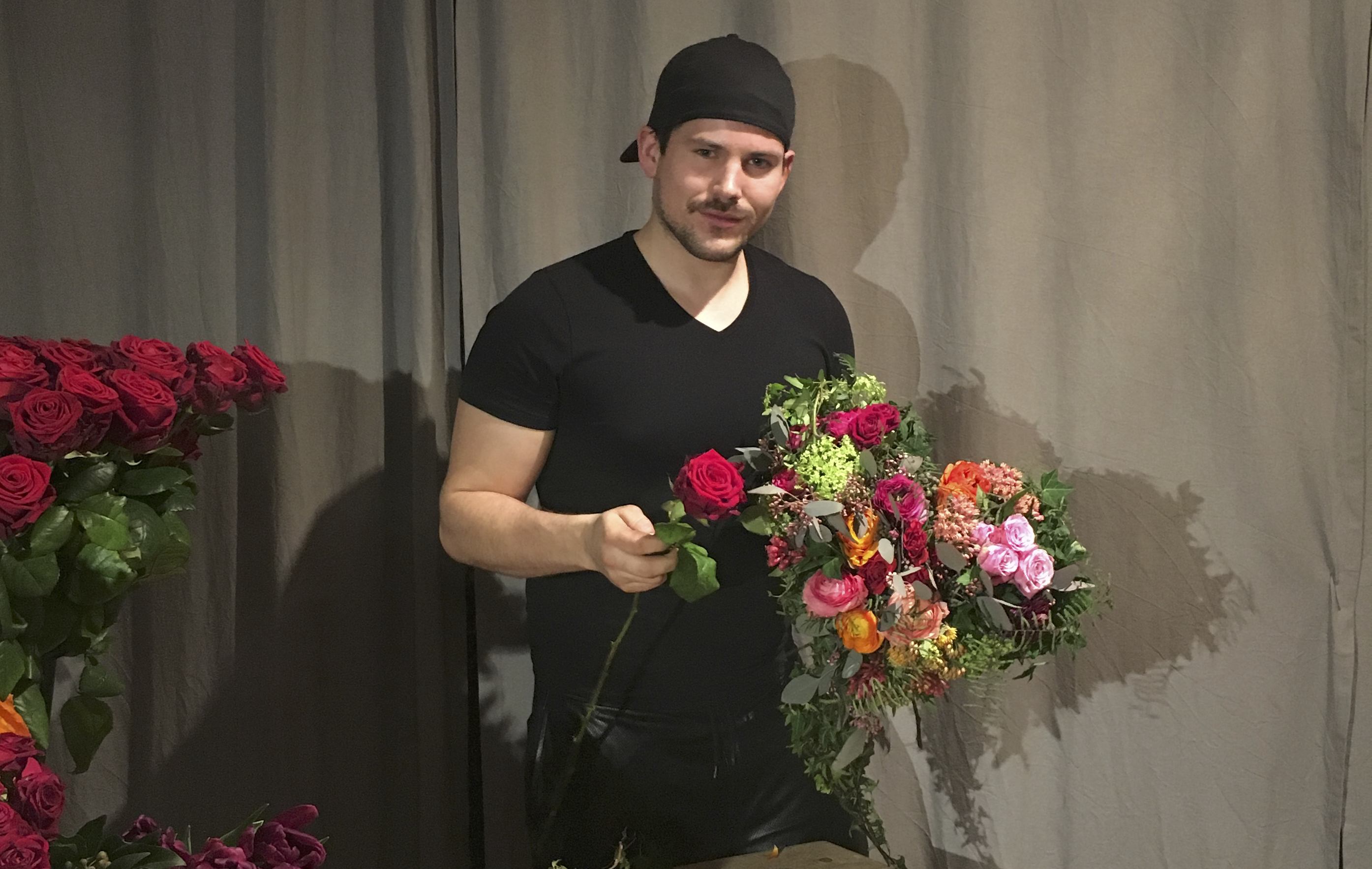 Valentine inspiration by Timo Bolte with Porta Nova Red Naomi SUPRA roses
