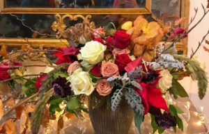 Vintage Festive Ambiance at Wintermoments 2019 with Porta Nova roses