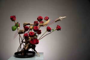 Exquisite Easter Floral Designs With Porta Nova Red Naomi roses by Roman Fedorovich