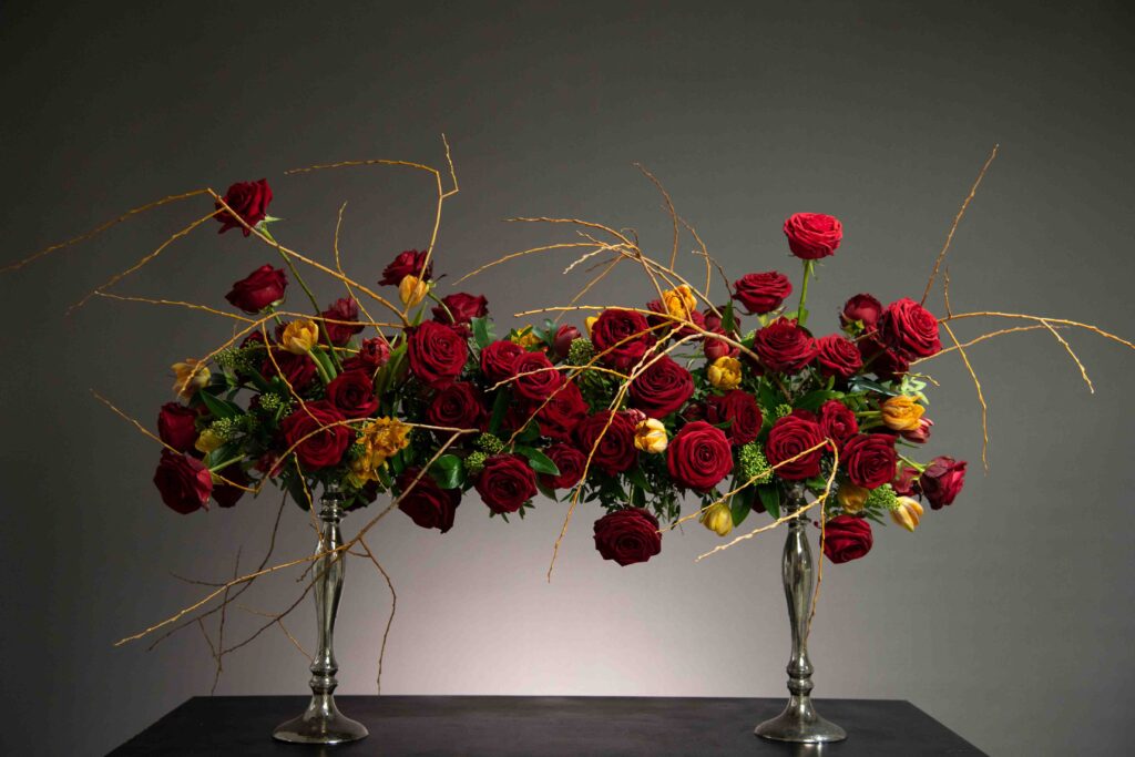 Porta nova for easter red naomi roses